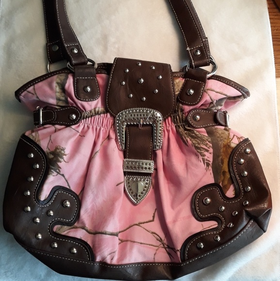 Realtree Handbags - Realtree pink camouflage womens purse